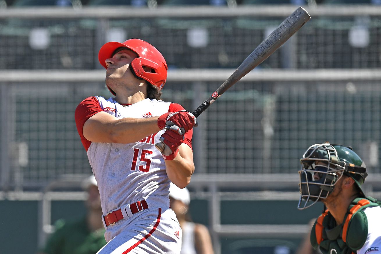 COLLEGE BASEBALL: MAR 12 NC State at Miami