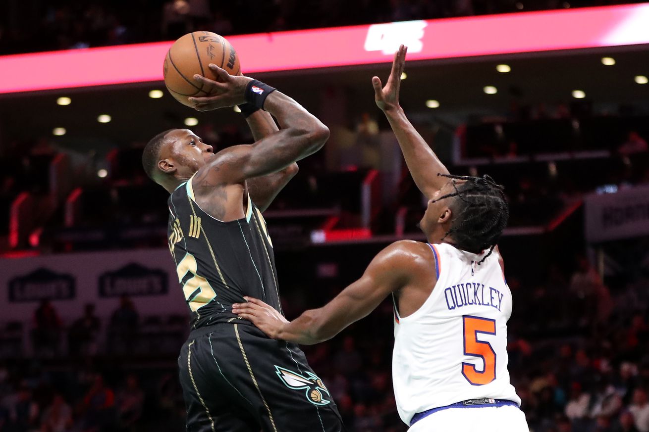 New York Knicks v Charlotte Hornets