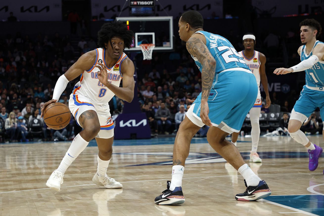 Oklahoma City Thunder v Charlotte Hornets