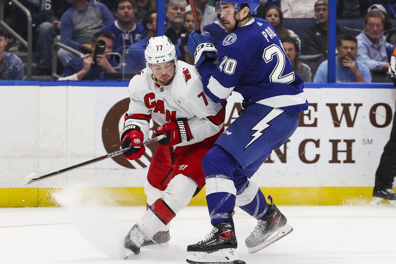 Carolina Hurricanes v Tampa Bay Lightning