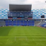 Interior del Estadio Cuauhtémoc, home of the Puebla vs Monterrey Game