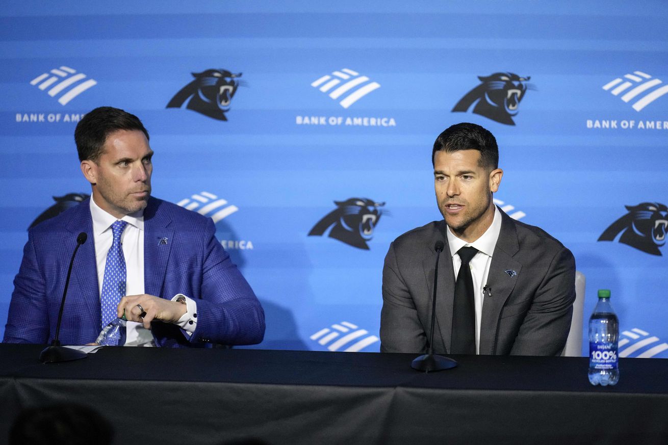 NFL: Carolina Panthers Head Coach Dave Canales Introductory Press Conference
