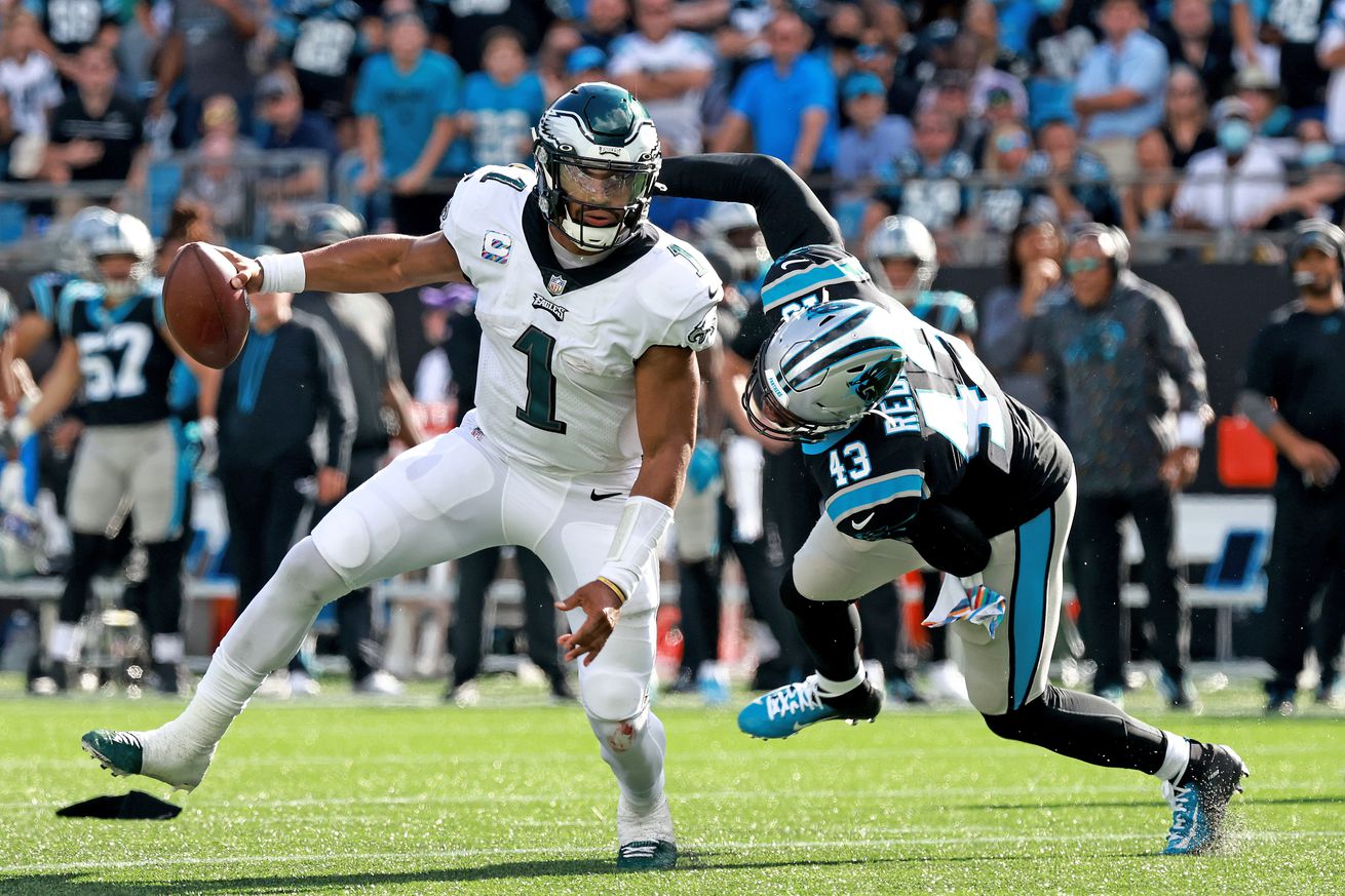 Philadelphia Eagles v Carolina Panthers