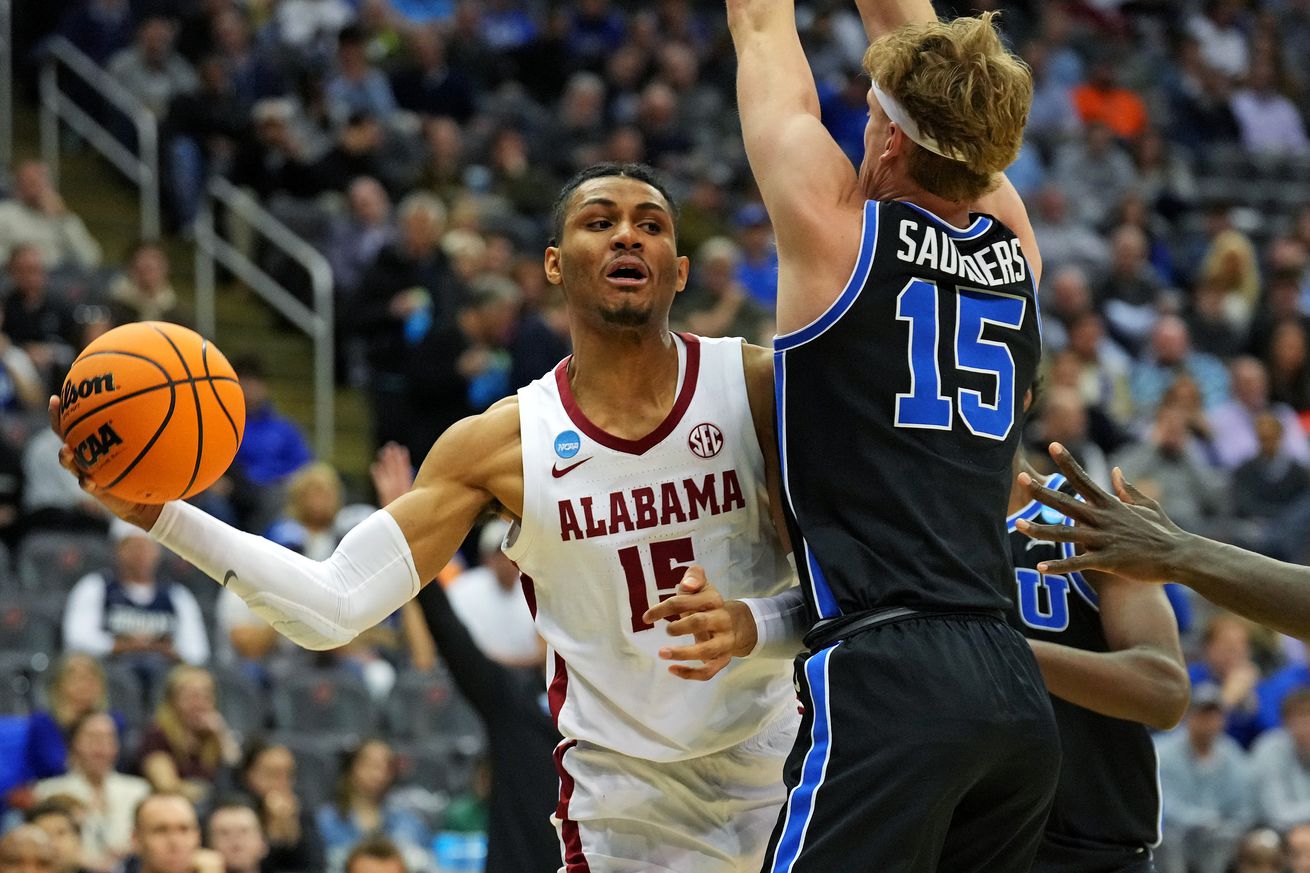 NCAA Basketball: NCAA Tournament East Regional-Bringham Young at Alabama