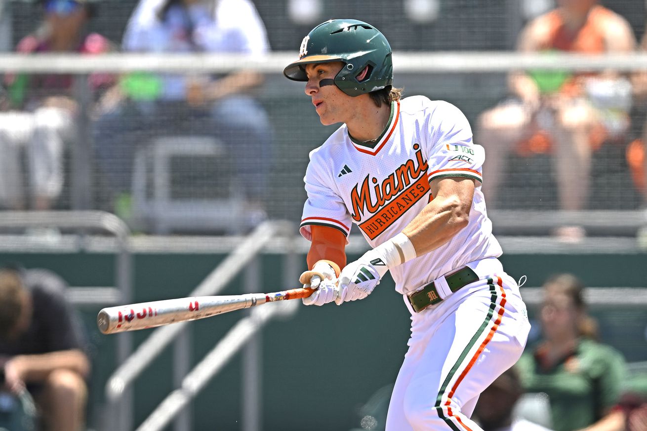 COLLEGE BASEBALL: APR 13 Duke at Miami