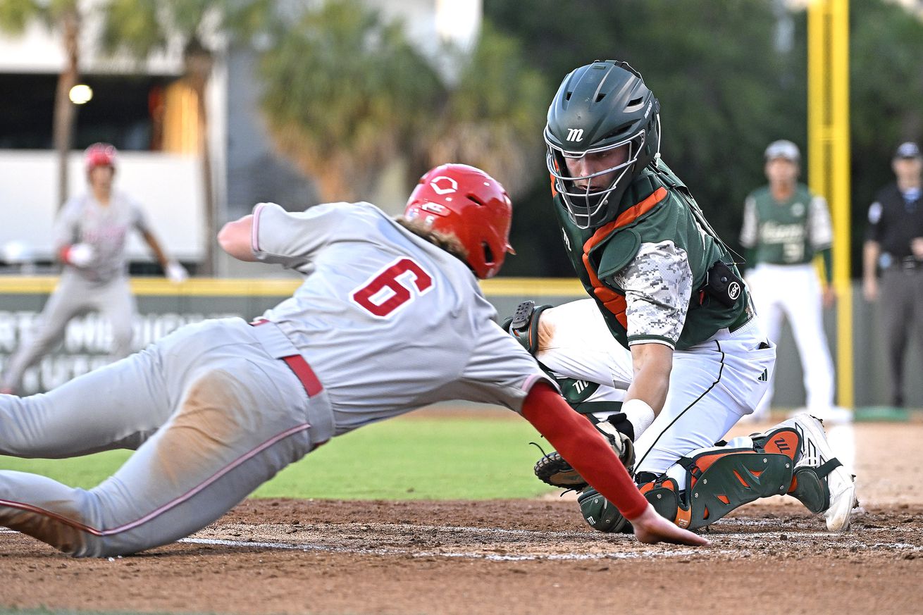 COLLEGE BASEBALL: MAY 02 NC State at Miami