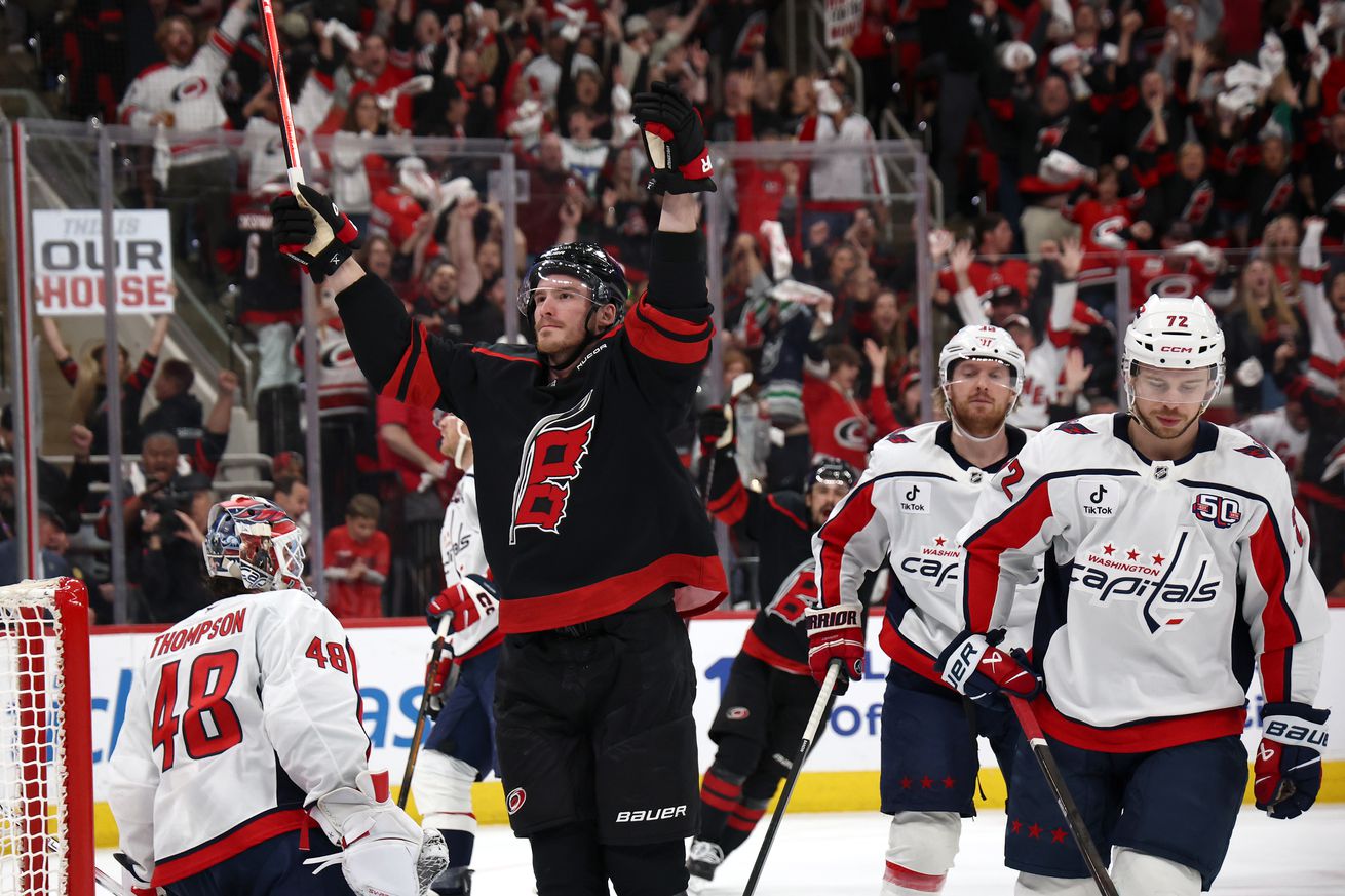 Washington Capitals v Carolina Hurricanes - Game Three