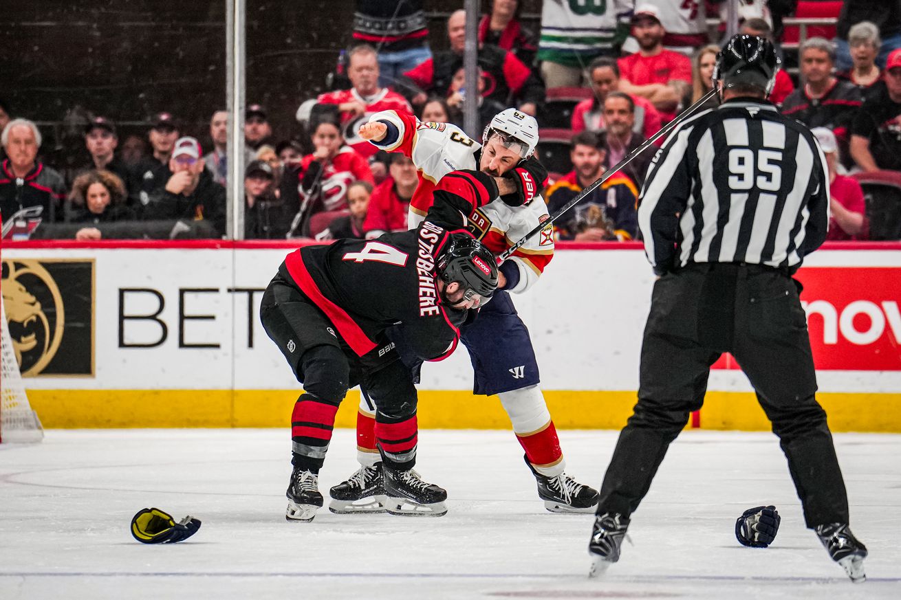 Florida Panthers v Carolina Hurricanes - Game One
