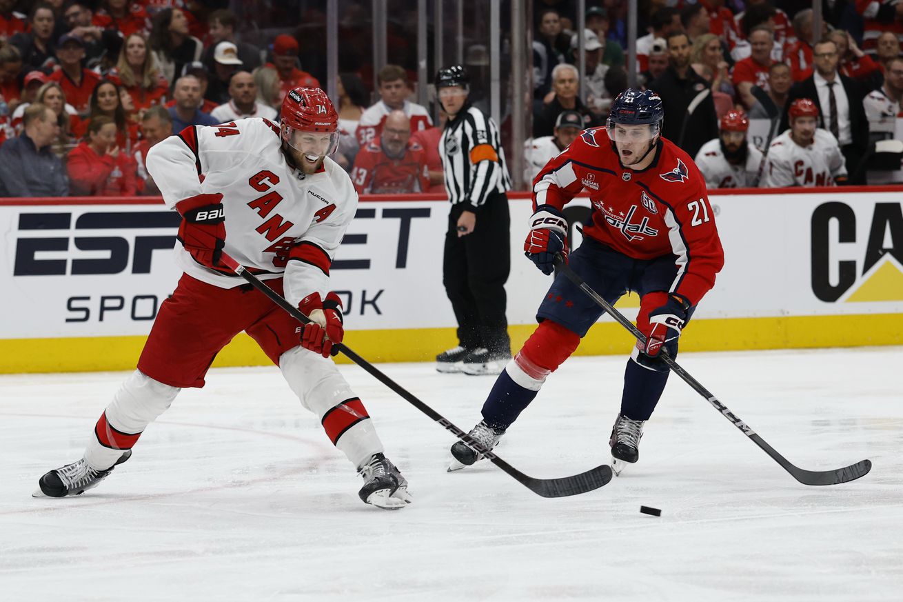 NHL: Stanley Cup Playoffs-Carolina Hurricanes at Washington Capitals