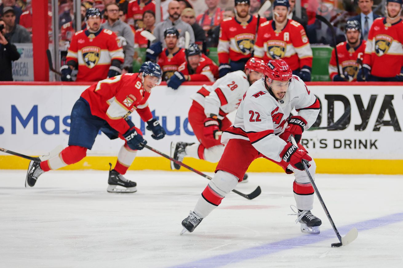 NHL: Stanley Cup Playoffs-Carolina Hurricanes at Florida Panthers