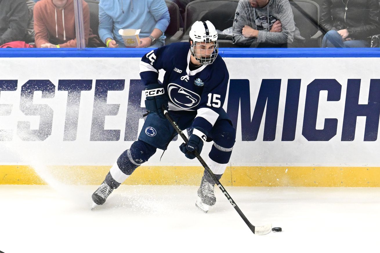 NCAA HOCKEY: APR 10 D1 Men’s Frozen Four - Penn State vs. Boston University