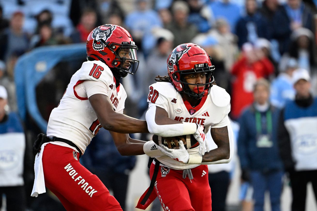 NCAA Football: North Carolina State at North Carolina
