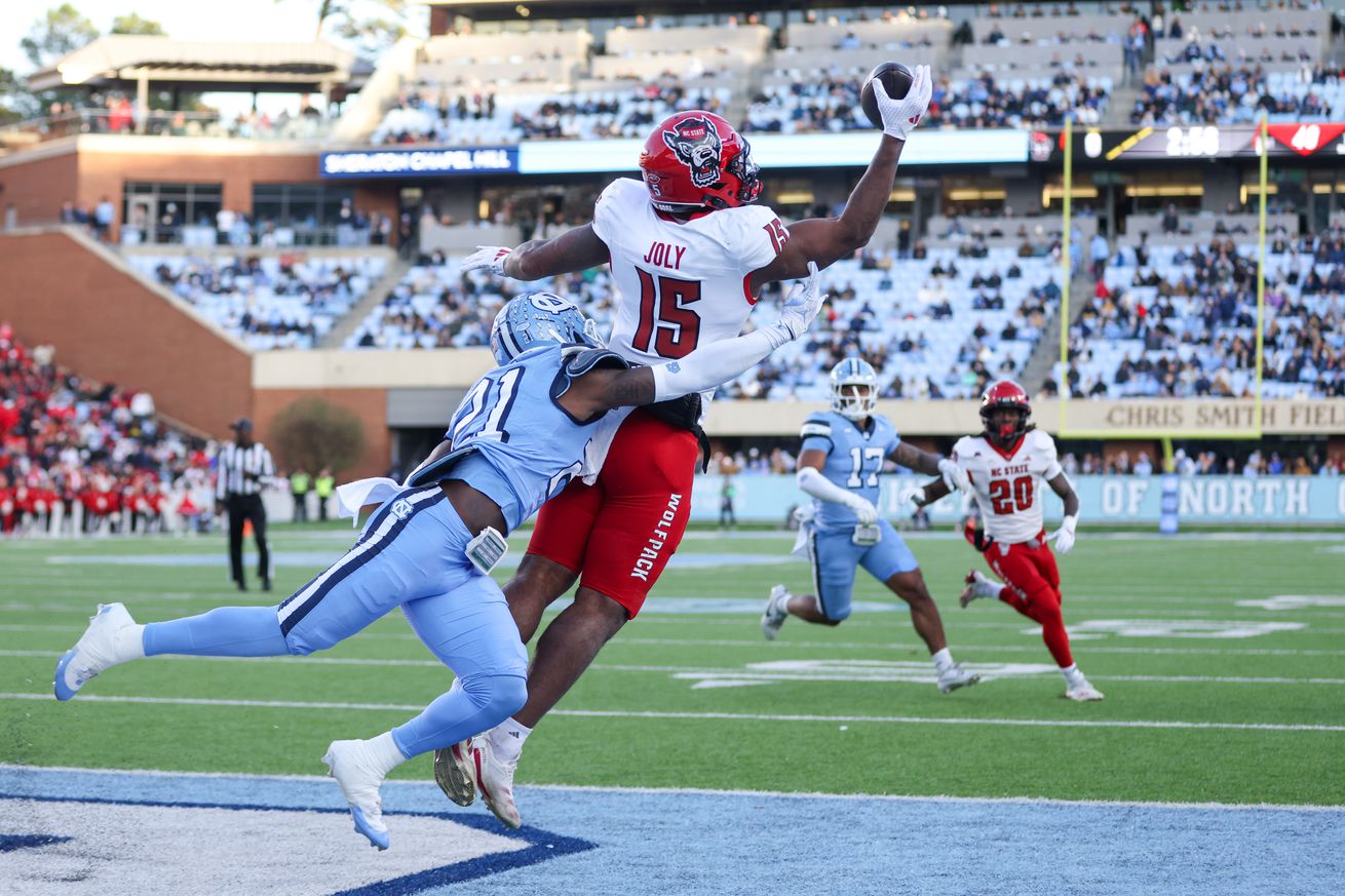 COLLEGE FOOTBALL: NOV 30 NC State at North Carolina