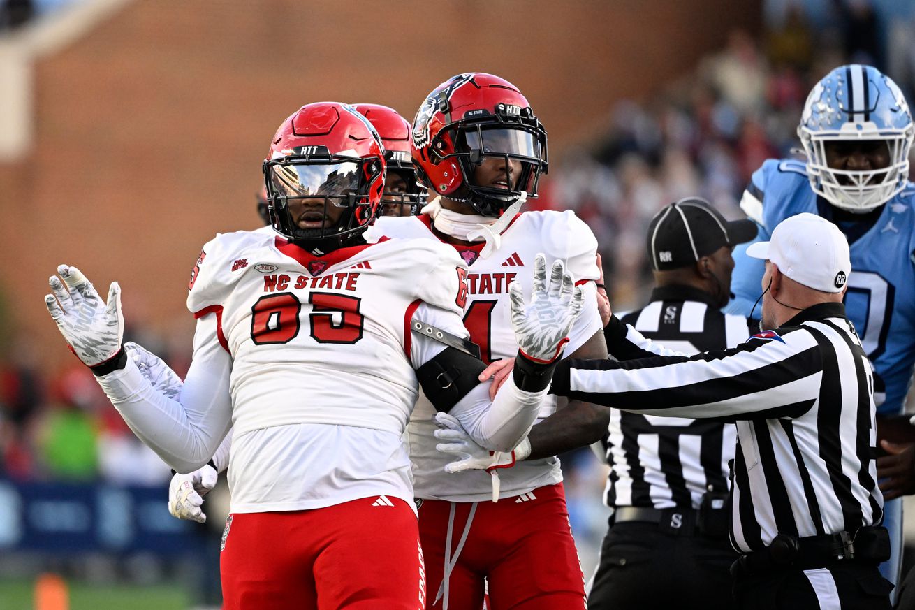 NCAA Football: North Carolina State at North Carolina