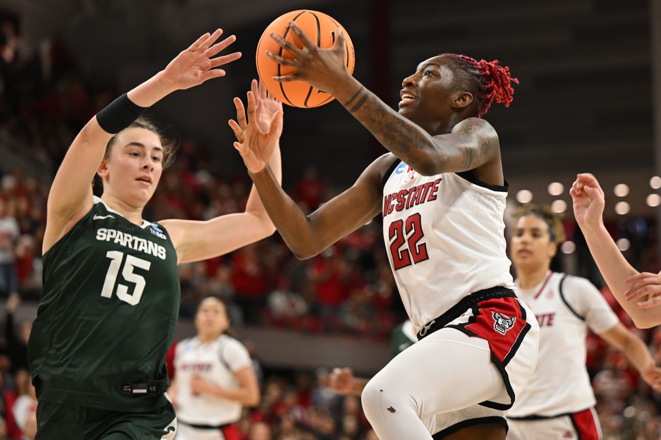 NCAA Womens Basketball: NCAA Tournament Second Round-Michigan State vs NC State